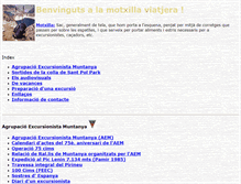 Tablet Screenshot of motxilla.net